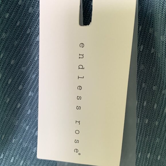 One-Shoulder Blue Ruffle Dress - Picture 12 of 15